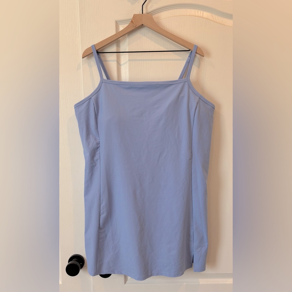 BOGO NWOT Old Navy Light Blue Powersoft Cami Athletic Dress Plus Size 3X